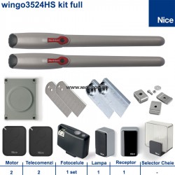  Automatizari porti batante Nice Wingo3524HS Kit Full